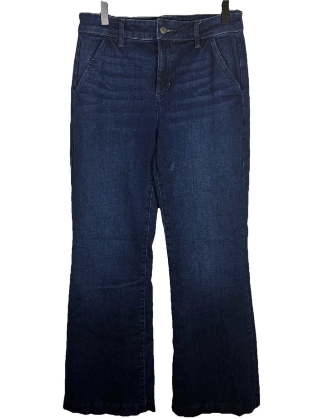 Evereve Bootcut Jeans Womens Size 28 Denim Dark Blue Wash Casual Western Preppy